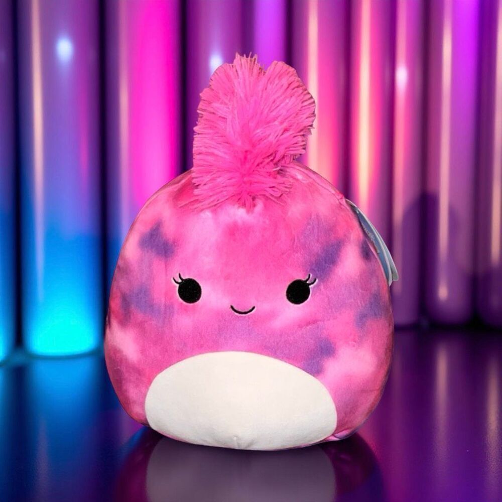 NWT Squishmallows Squish-Doos Lovisa the Lizard 10” Pink Mohawk Hair